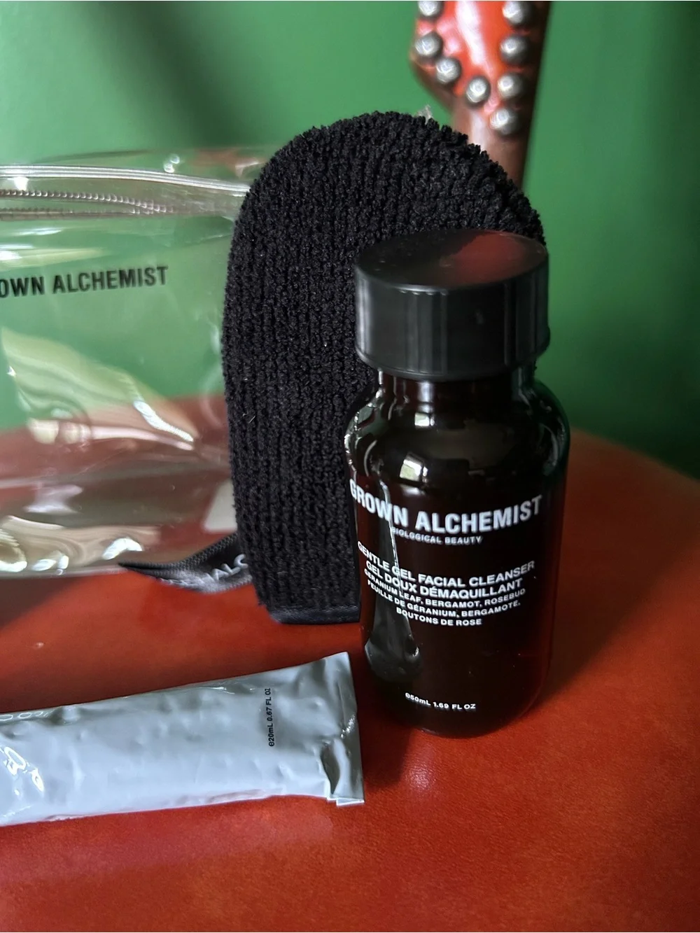Grown alchemist travel body and facial set